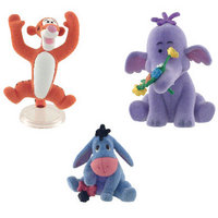 Disney Winnie Micro Figures - TIGGER EYEORE HEFFALUMP